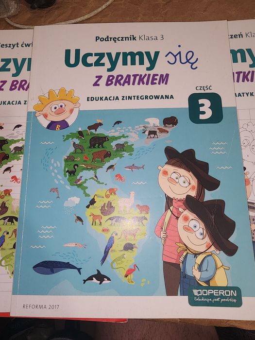 Збірка підручників для навчання в Польщі Shine On, Uczymy sie z bratkiem