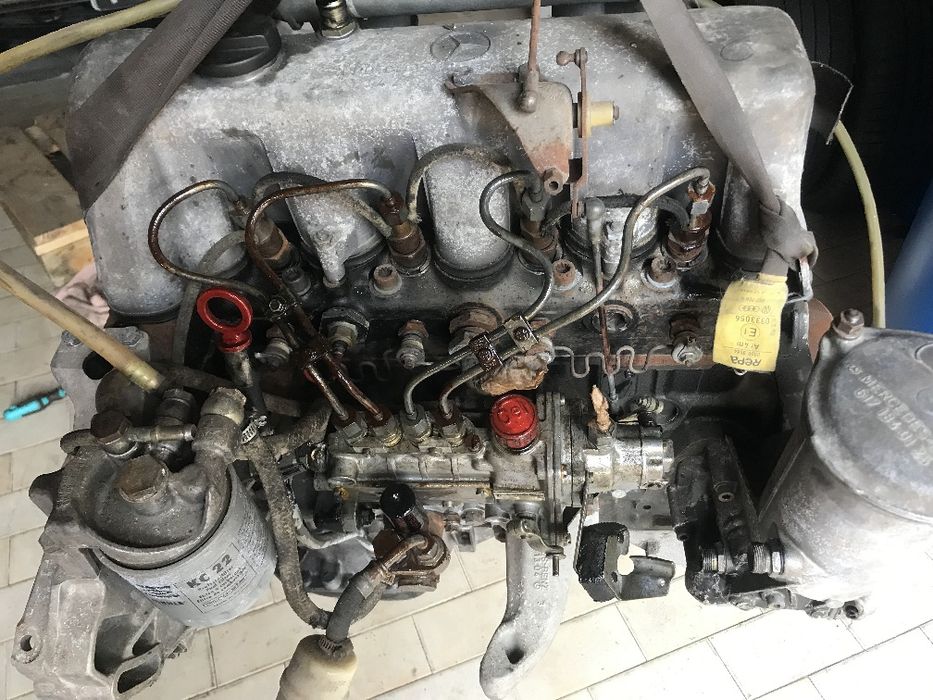 Motores w123 e caixas de velocidades