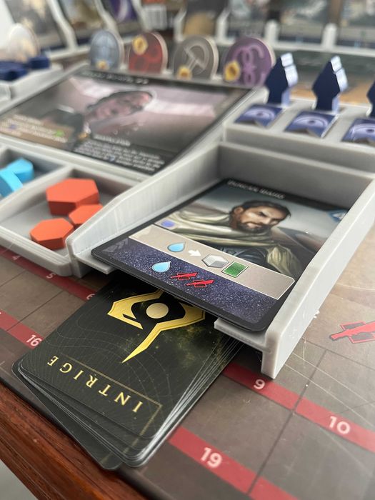 Diuna Imperium – organizer planszetka gracza (druk 3D, zestaw komponentów)