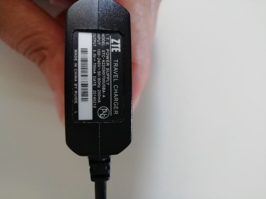 Carregador cabo USB