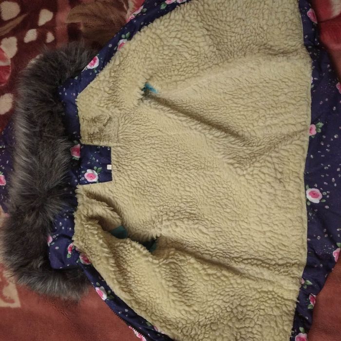 Куртка тепла зимова 110-116 см + шапка