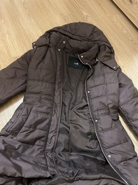 Куртка, пуховик, зимовий шоколадний