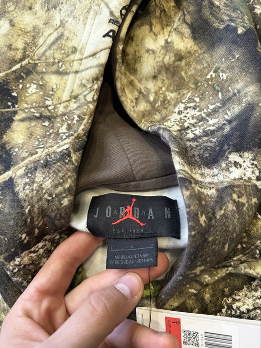 Кофта Nike Jordan Realtree Camo Нова з Бірками  Oversized Оригінал