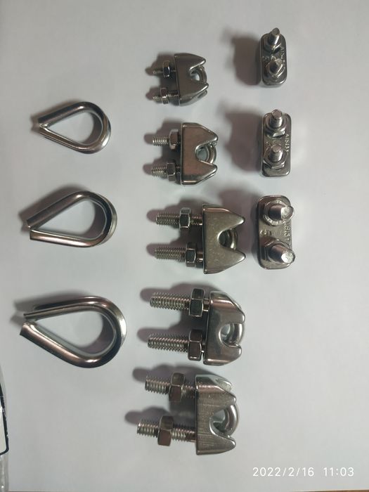 Нержавеющий трос 7х7,7х19,1х19 от ф1,0 до 12мм в наличии, любая длинна