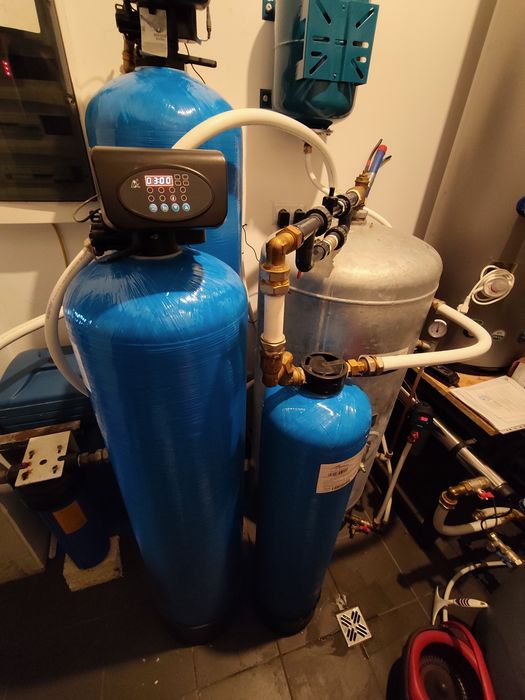 Stacja uzdatniania wody Bregus z hydroforem, odżelaziacz