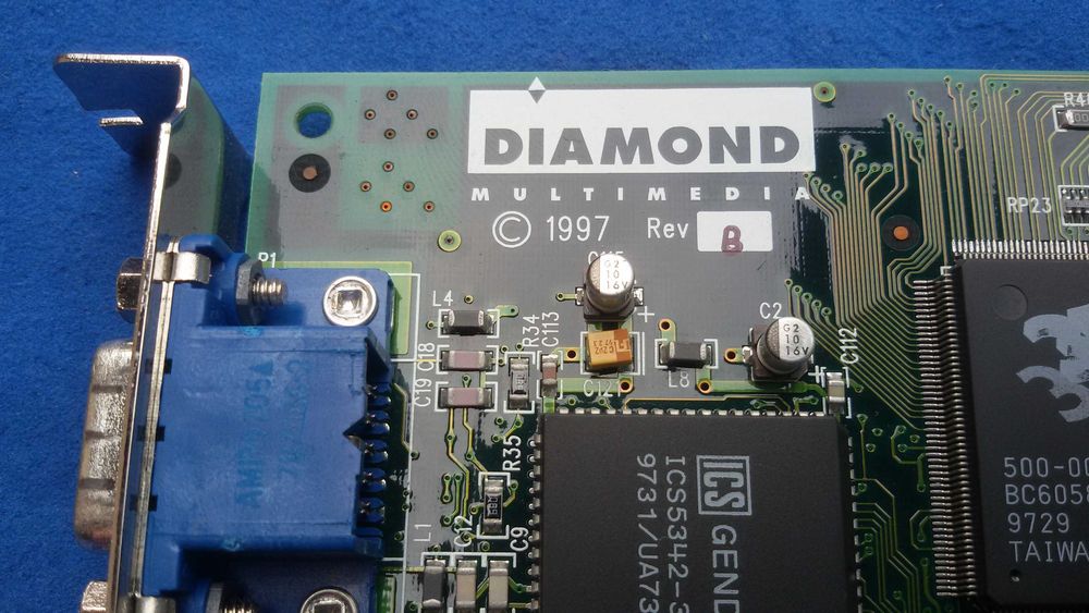 Diamond monster 3dfx 4MB PCI Voodoo 1