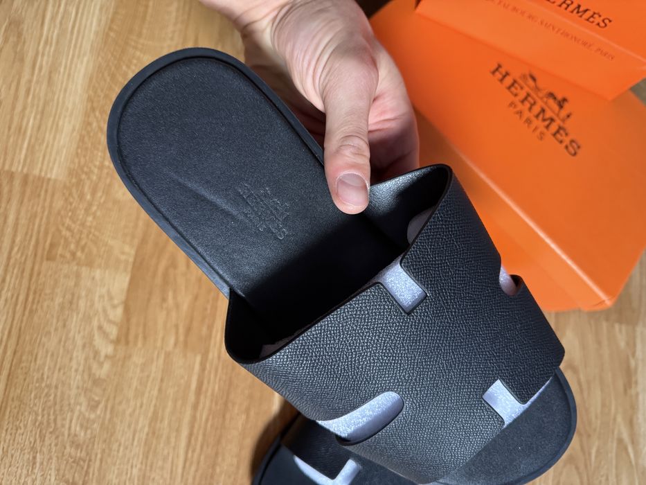 Мужские тапки Hermes