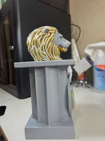 Leão Sporting Personalizado - Peça Decorativa