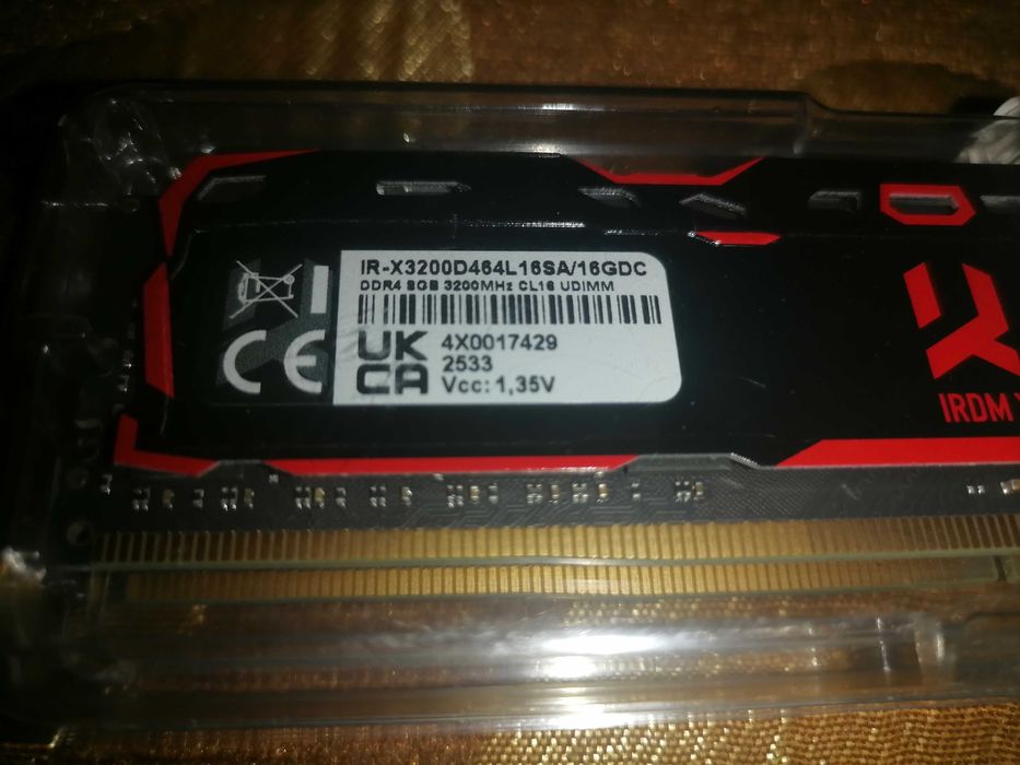 Оперативна DDR4 2x8GB/3200 Goodram Iridium X (IR-X3200D464L16SA/16GDC)