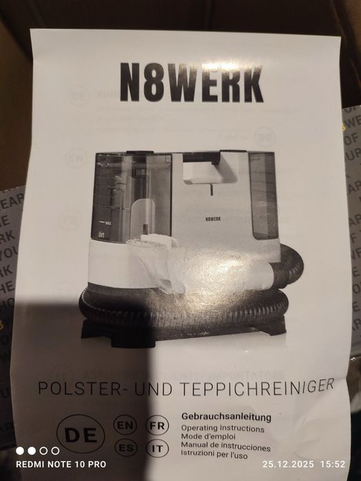 Миючий пилосос N8WERK