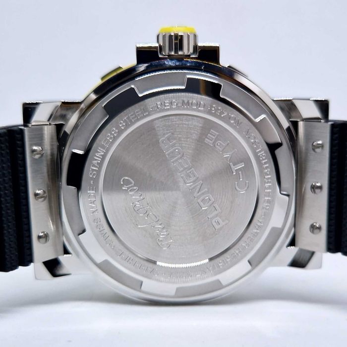 Promocja Paul Picot C-Type Plongeur Classic 43 mm P4118.SNGN.3012CM061