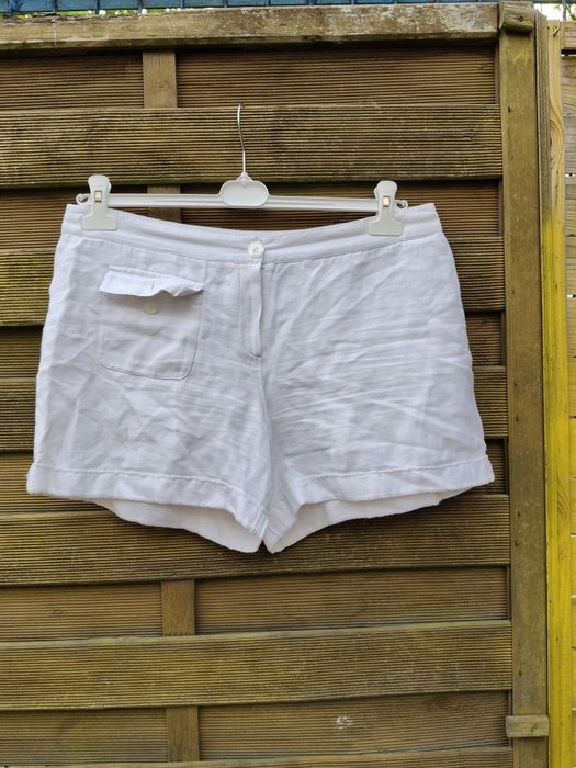 Szorty białe damskie rozmiar L/XL 53Len