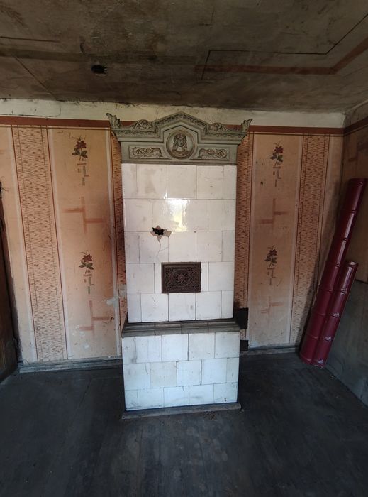 Korona do pieca kaflowego oraz "drzwiczki"