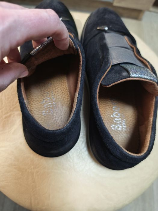 Туфлі мешти 37 розмір замша