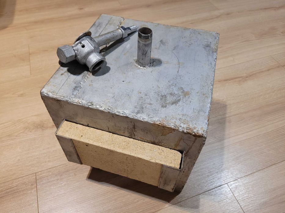 Piecyk gazowy do wygrzewania kowalski jubilerski / przelotowy-zamykany