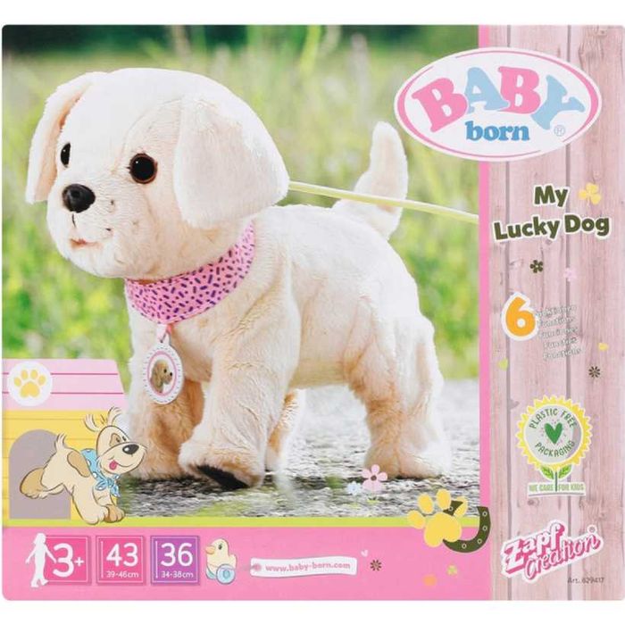 Interaktywny piesek Baby Born My Lucky Dog z akcesoriami