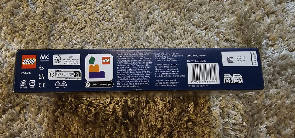 Klocki Lego Harry Potter 76424 zestaw klocków Ford Anglia