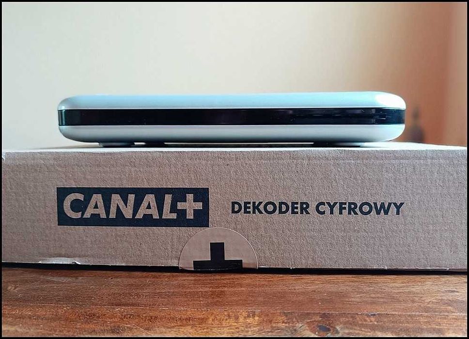 Dekoder cyfrowy Canal+ SAGEMCOM DSIW74 do TV Sat jak Nowy Okazja -50%