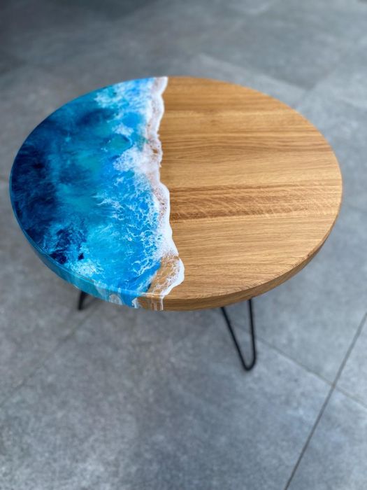 Stoły i stoliki kawowe, żywica epoksydowa , loft, meble dębowe dąb