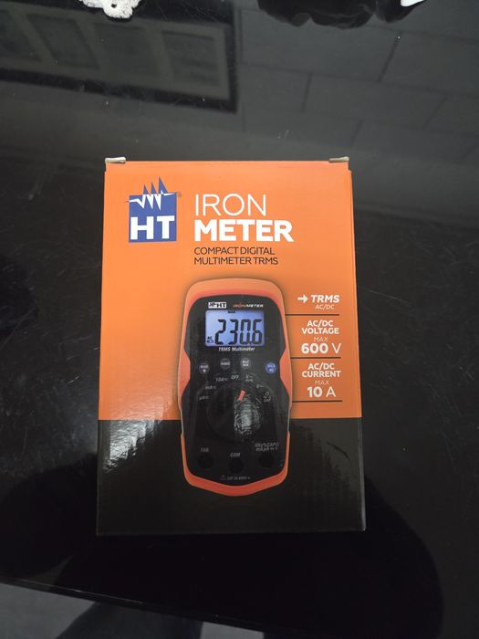 Multímetro novo a estrear
