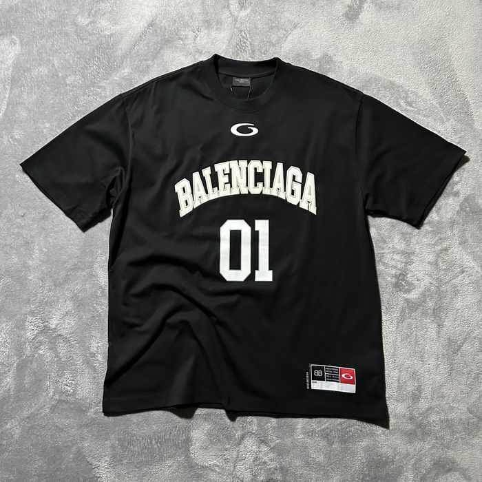 футболка Balenciaga Basketball Series Black S M L vetements
