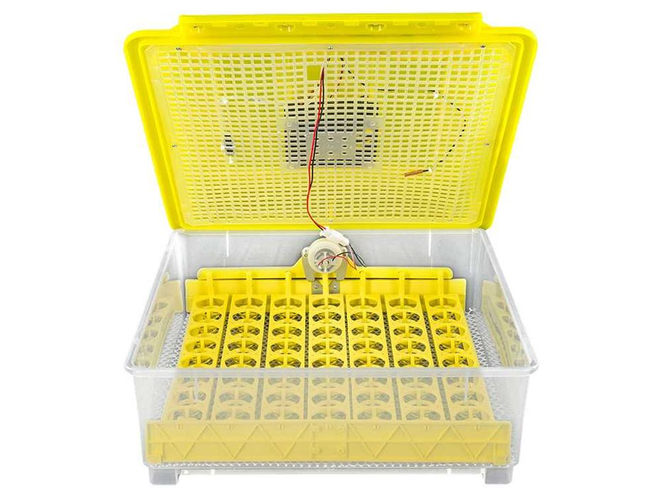 Inkubator Automat DINO 230V / 12V na 56 jaj klujnik wylęgarka +Owoskop