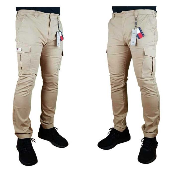 Spodnie Tommy Jeans Austin -Cargo męskie Tommy Hilfiger nowe - W38/L34