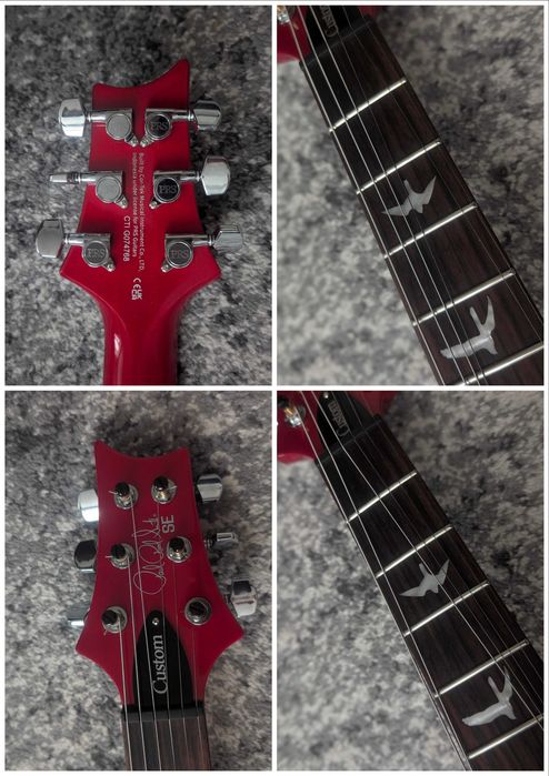PRS SE Custom 24-08 - Charcoal Cherry Burst