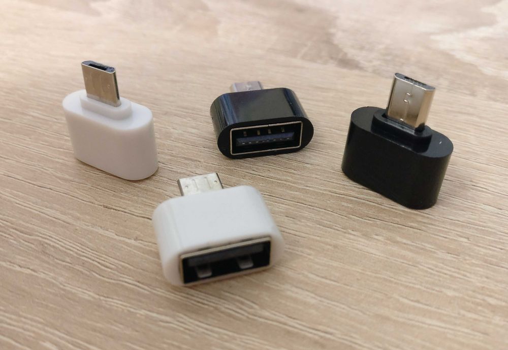 Переходник micro USB на USB, OTG.