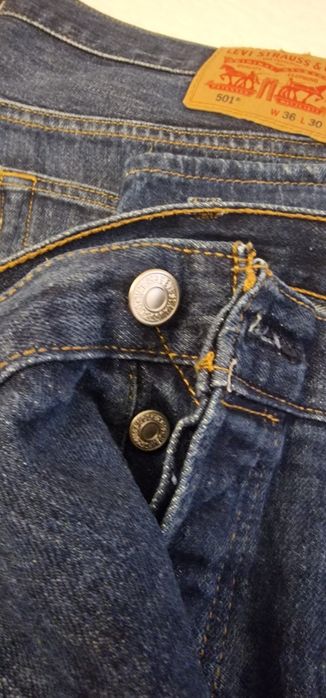 Calças de ganga azuis Levi's 501