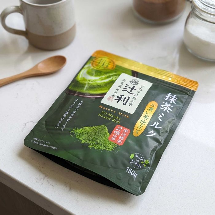 Японский матча-латте Tsujiri Matcha Milk Double Rich 150г (Уджи)