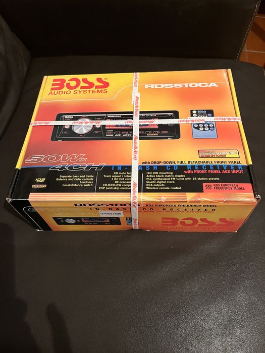 Autorádio BOSS Audio Systems RDS510CA, novo na caixa