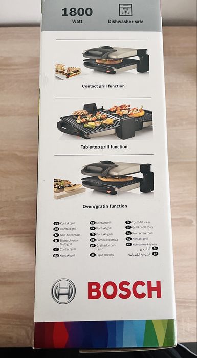 Grill elektryczny Bosch TFB3302v NOWY