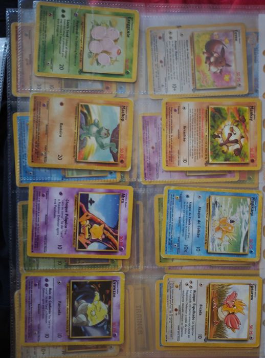 Pokemon - Cartas classicas PT