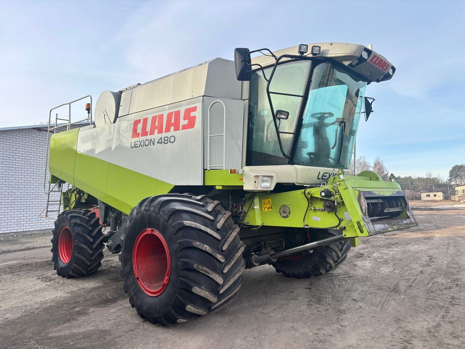 Claas Lexion 480 з Європи