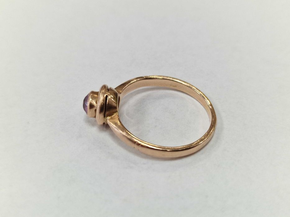 Złoty pierścionek/ 583/ 3.40 gram/ R20/ Korund/ ZSRR od 1958