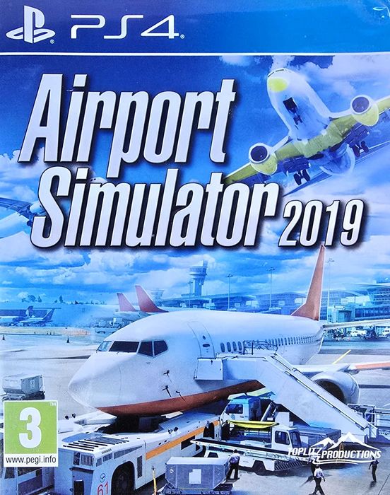 AIRPORT SIMULATOR 2019 Playstation 4 PS4 PS5 Sklep Multigames Kraków