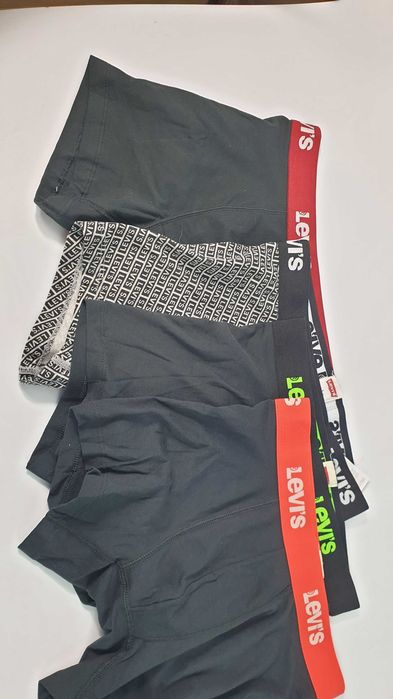 Levi's Majtki Bokserki wielokolorowy 4-pak rozmiar s