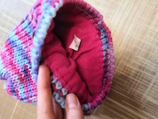 Детская зимняя шапочка р 52-54