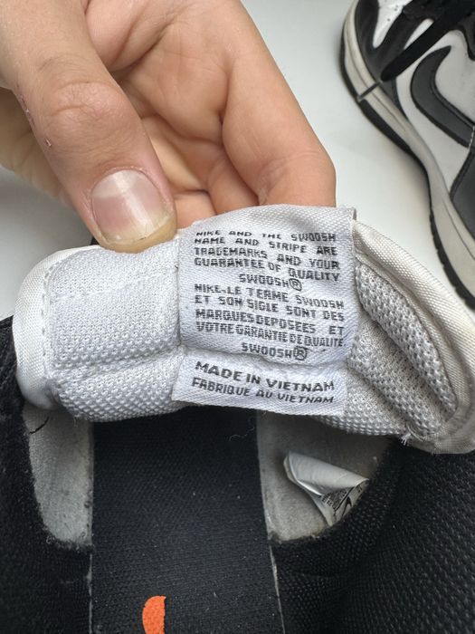 Nike Dunk High Panda Black White r. 44 – stan bardzo dobry