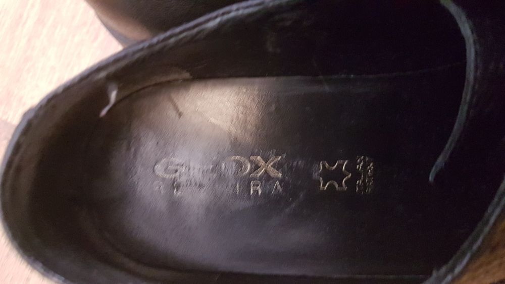 Buty skórzane męskie Geox