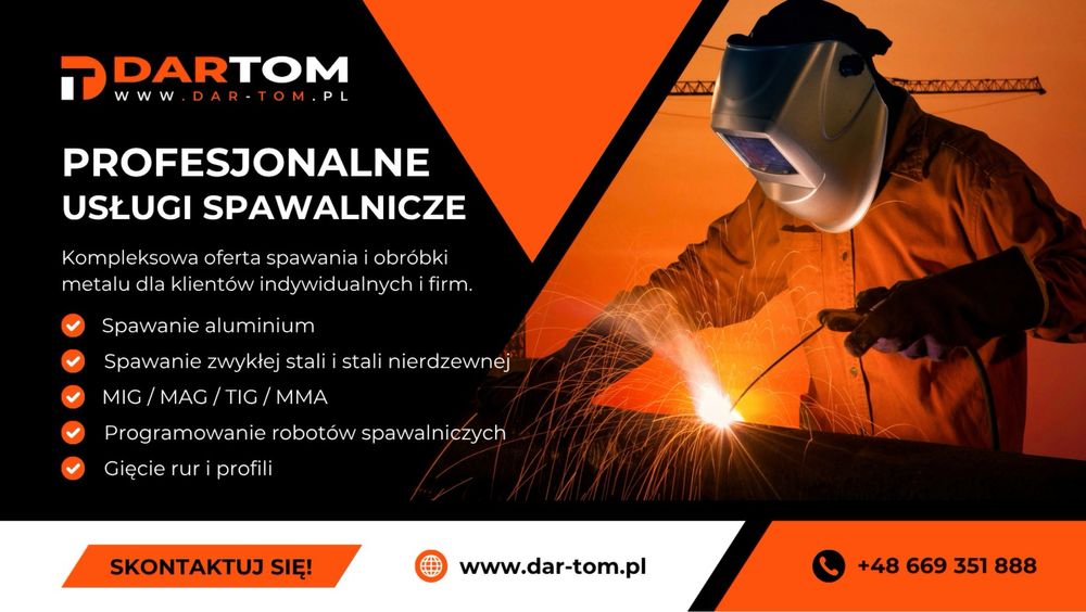 Spawanie  TIG  Aluminium ,usługi, współpraca