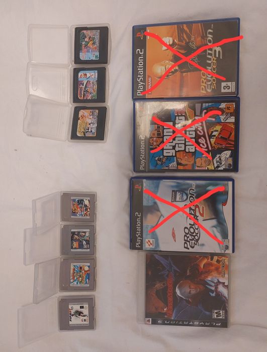 Jogos Variados - Gameboy, Gamegear, PS2, PS3