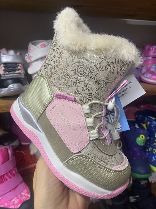 Ботінки для дівчинки зима Том.м 24,25,26