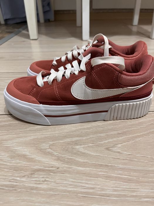 Кросівки, кеди  Nike Court Legacy Lift Red, червоні 23 см