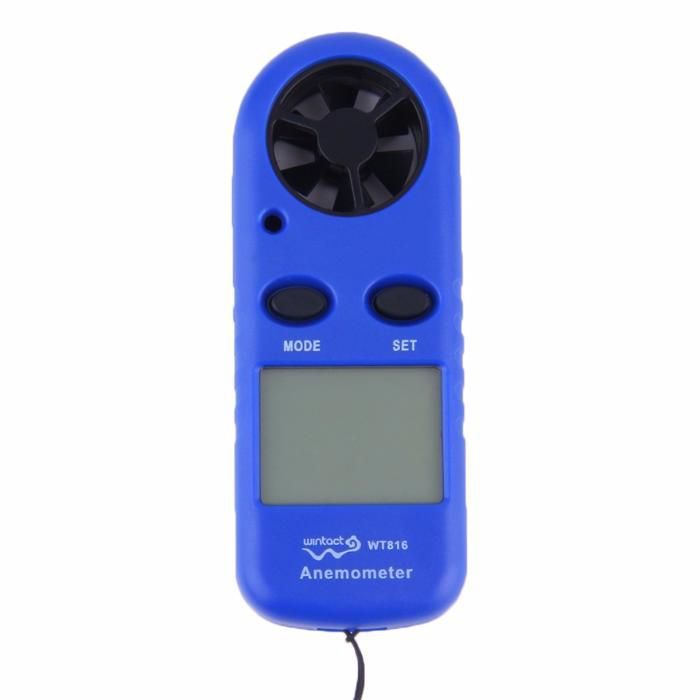 Anemómetro para medir a velocidade do vento