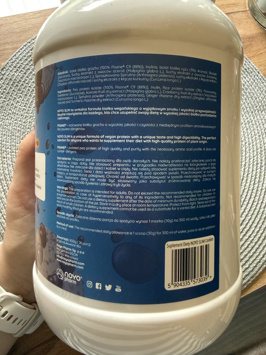 Odżywka białkowa NOYO Slim smak Ciasteczkowy 800g