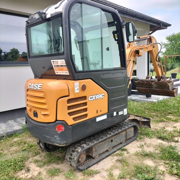 Minikoparka CASE CX18C  2018 rok