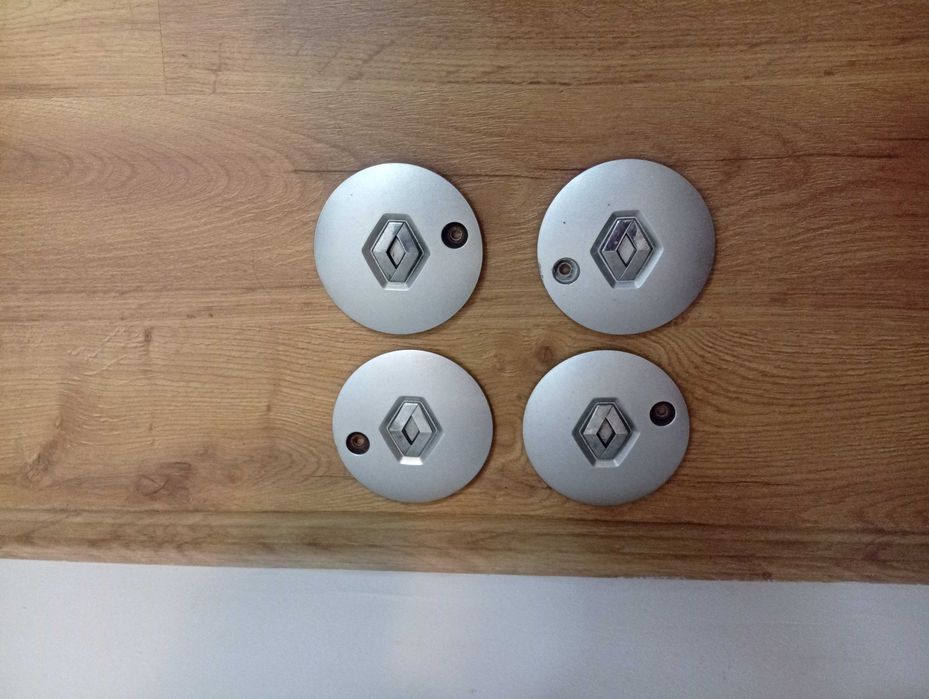 Dekielki kapsel kołpaczek felgi aluminiowej Renault Megane Scenic Espace, cena za komplet