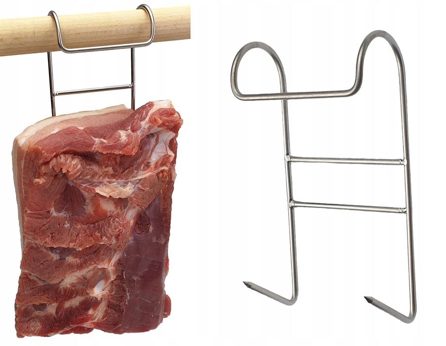 Hak Wędzarniczy Super Smoke do boczku i słoniny 3mm Premium 13cm